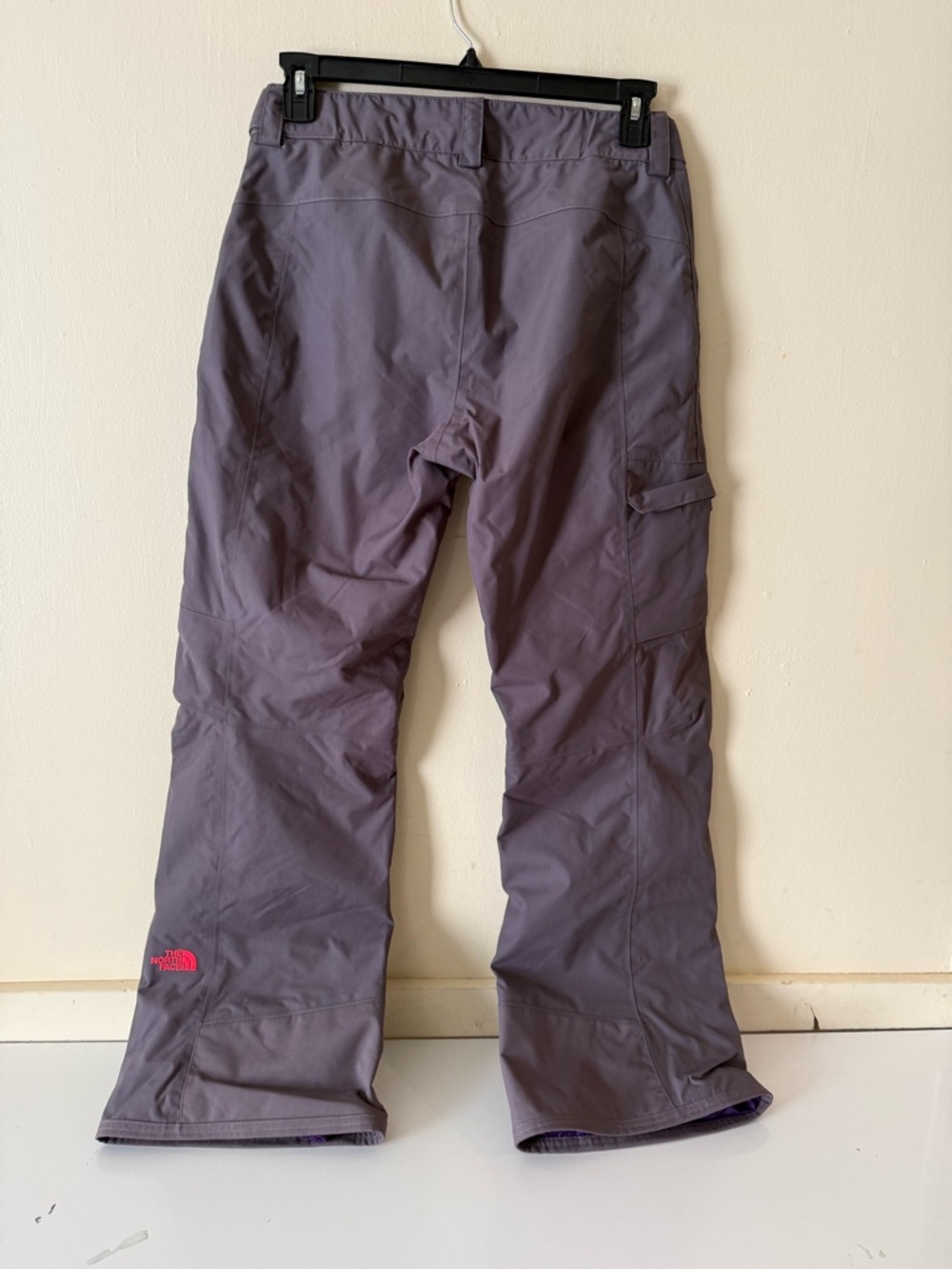The North Face Snow Pants Womens Purple HyVent Waterproof Insulated Ski SZ M - Picture 2 of 8